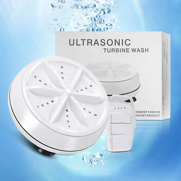 Portable Ultrasonic Mini Washing Machine